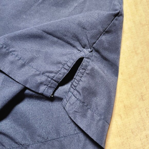 Benzene Men's Button-Up Navy Blue Shirt XL Addicted To Speed 100% Polyester - Picture 9 of 10